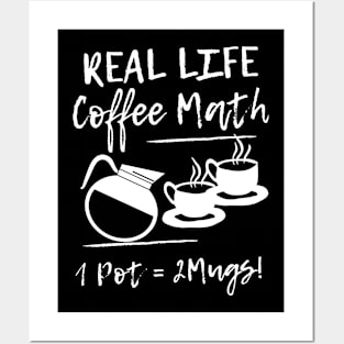 REAL COFFEE DRINKER Posters and Art